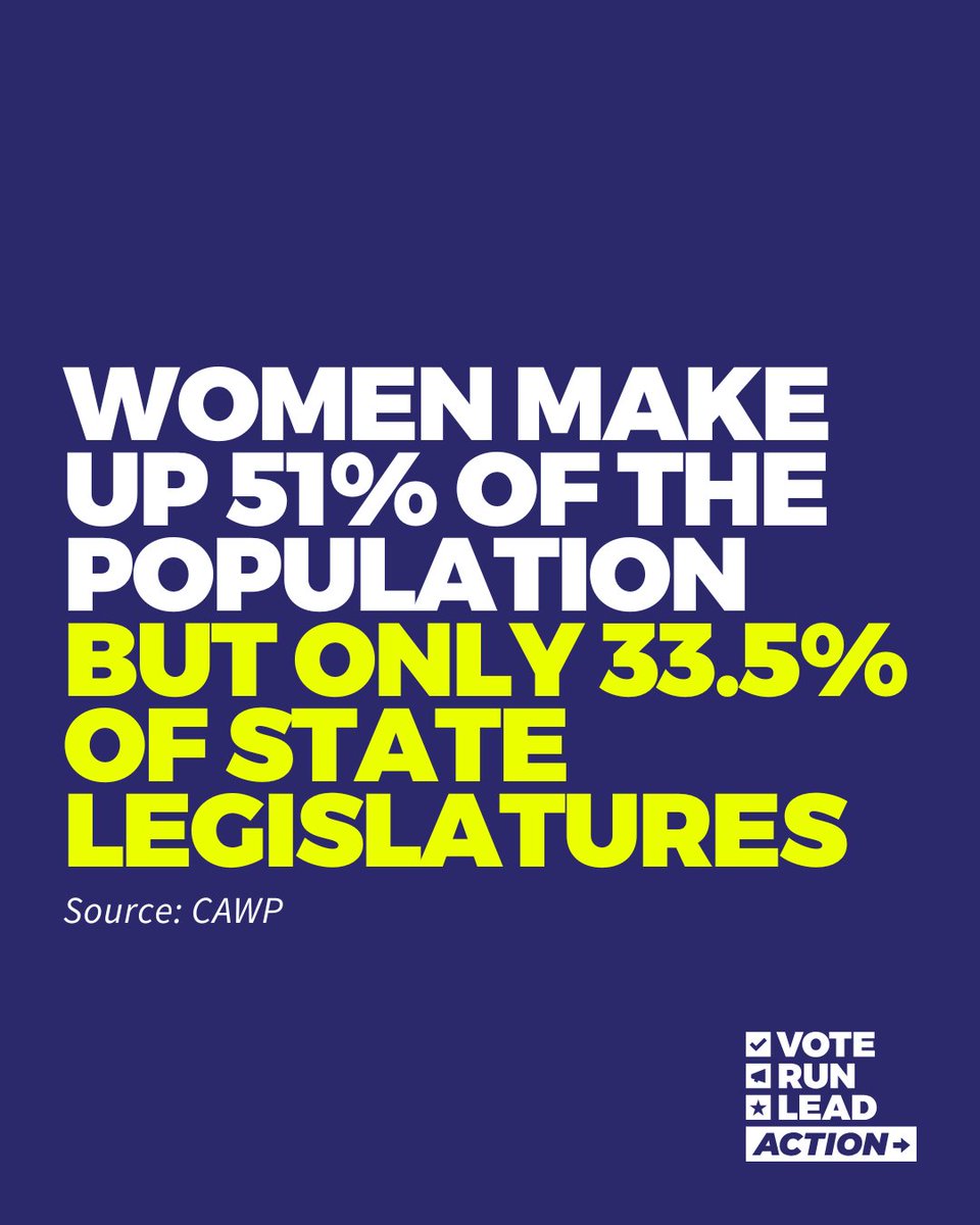 VRLAction's tweet image. The math isn’t mathing.📐 We’re here to close the gap — with tools, training, and a nationwide network of women and gender-expansive folks ready to challenge the status quo. Ready to lead? Join us at VoteRunLeadAction.org and find a training near you!