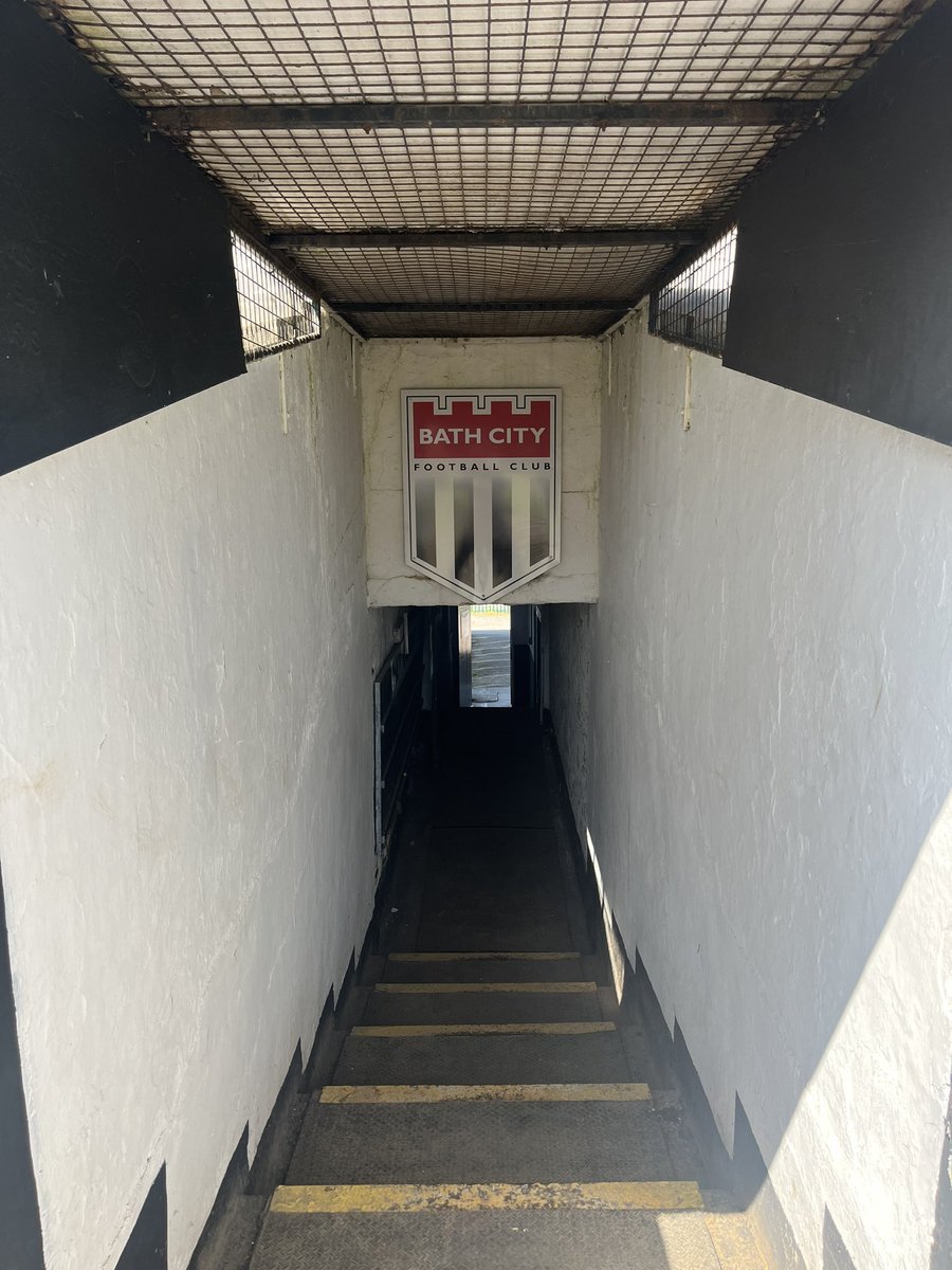 DalePrydeMacD's tweet image. During a weekend trip to Bath, it was great to be given access to visit @BathCity_FC and see the historic Twerton Park. One of the oldest stadiums in the UK! Thank you to Donna & Jon for the tour and wish you every success for next season 🤝