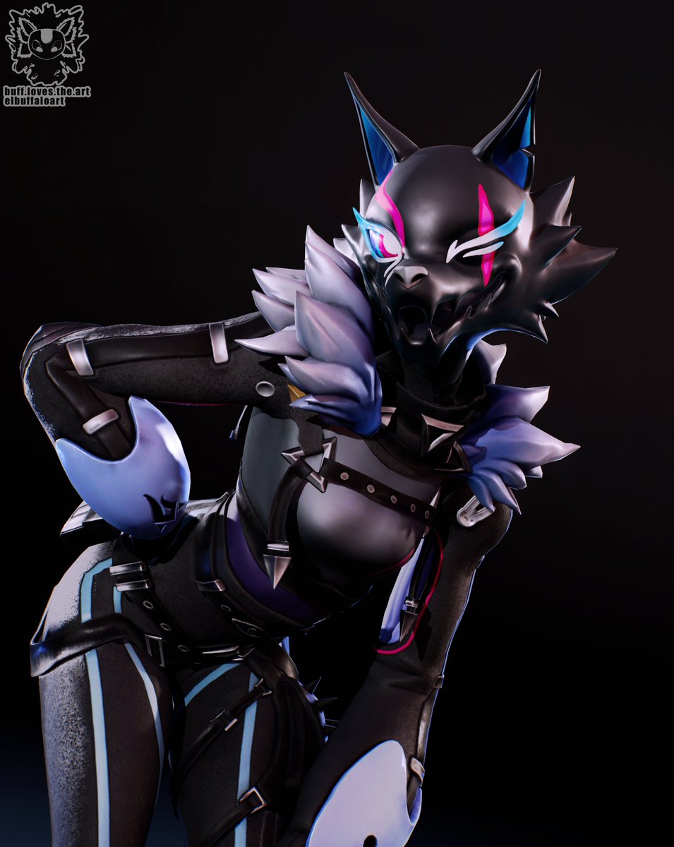 elbuffaloart's tweet photo. Chaos is a game, and she always wins.  / Pack leader highwire

#Fortnite #FortniteArt #Highwire https://t.co/UDHamOT439