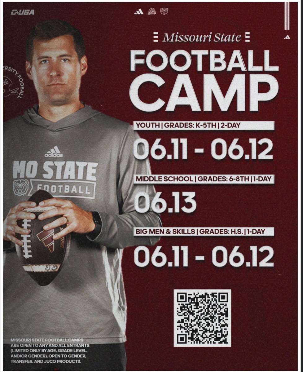 Ashton Malm (@ashtonmalm12) on Twitter photo Thank you <a href="/MaxFraney/">Max Franey</a> & <a href="/MoStateFootball/">Missouri State Football</a> for the camp invite!
<a href="/BullpupFootball/">Coach Pav</a>
<a href="/CoachJMonty/">John Montgomery</a>
<a href="/KansasColts/">Kansas Colts</a> Thank you <a href="/MaxFraney/">Max Franey</a> & <a href="/MoStateFootball/">Missouri State Football</a> for the camp invite!
<a href="/BullpupFootball/">Coach Pav</a>
<a href="/CoachJMonty/">John Montgomery</a>
<a href="/KansasColts/">Kansas Colts</a>