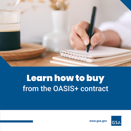 GSAProfServices's tweet photo. Visit the OASIS+ Buyers' Ordering Guide and learn how to buy from the OASIS+ contract. Explore the guide on topics related to acquisition planning, market research, and determine if OASIS+ is the right fit for you. #OASISPlus @USGSA https://t.co/s7ebPSGGXv https://t.co/hUmp7LDutd