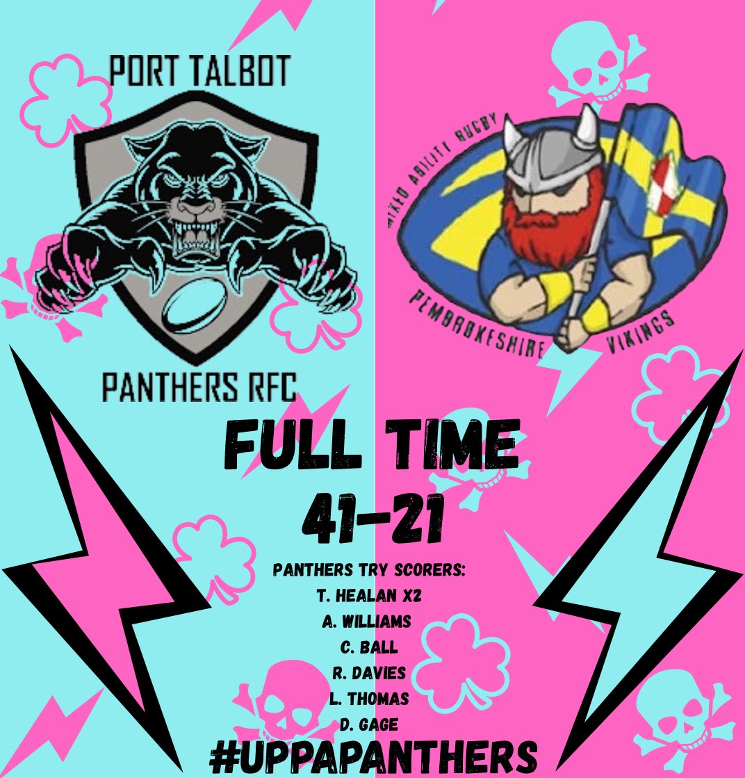 Port Talbot Panthers RFC (@ptpantherss) on Twitter photo What a great game against <a href="/PembrokeshireV/">Pembrokeshire vikings</a> yesterday - not a reflection of the quality that came down from West Wales yesterday. A real bruising encounter again, but one played in the best spirits. Absolutely perfect team to help us prep for IMART & sign off the season! #Rugby4All What a great game against <a href="/PembrokeshireV/">Pembrokeshire vikings</a> yesterday - not a reflection of the quality that came down from West Wales yesterday. A real bruising encounter again, but one played in the best spirits. Absolutely perfect team to help us prep for IMART & sign off the season! #Rugby4All