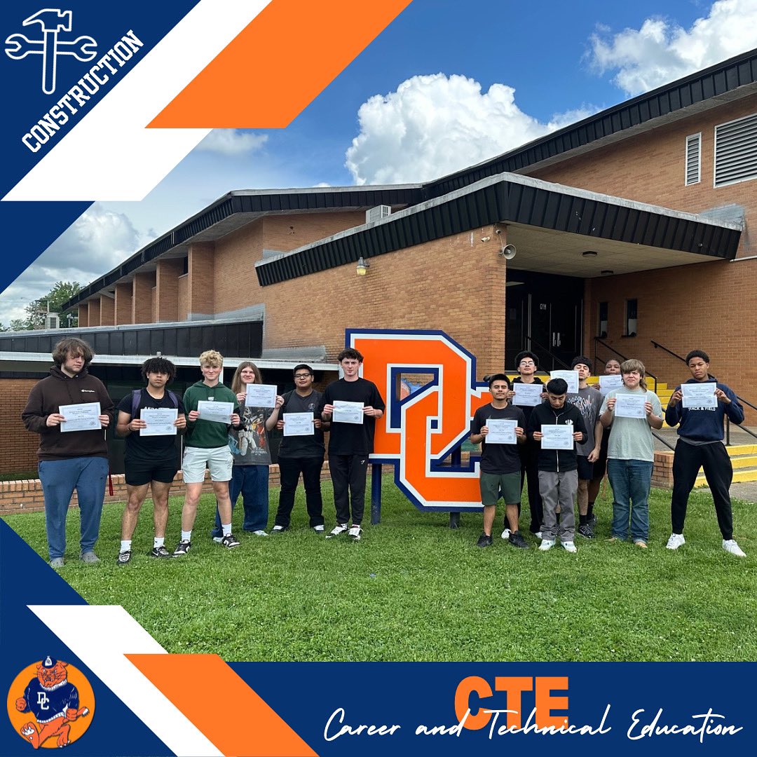 Dickson County Schools CTE (@dcs_cte) on Twitter photo 🪚✨🛠️Big shoutout to these DCHS Construction students for achieving their Carpentry Level 2, Framing & Finishing NCCRR. Their hard work and dedication to learning new carpentry skills shines!
<a href="/DCcougarnation/">Dickson County High School</a>
<a href="/DCS_TN/">Dickson Co Schools</a> 🪚✨🛠️Big shoutout to these DCHS Construction students for achieving their Carpentry Level 2, Framing & Finishing NCCRR. Their hard work and dedication to learning new carpentry skills shines!
<a href="/DCcougarnation/">Dickson County High School</a>
<a href="/DCS_TN/">Dickson Co Schools</a>