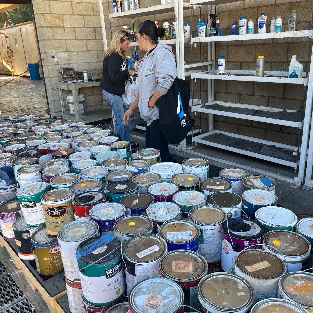 Did you know that OC Waste &amp; Recycling offers a Material Exchange Program at our Household Hazardous Waste (HHW) Collection Centers in Anaheim, Huntington Beach, Irvine, and San Juan Capistrano?
Pick up recycled materials such as household cleaners and more for free!
@calrecycle