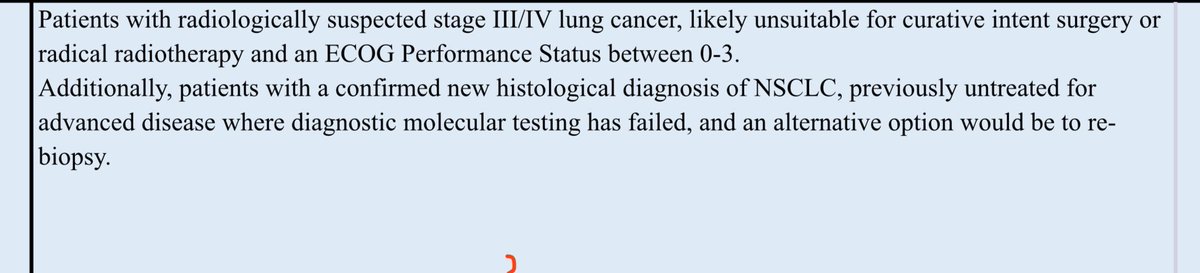 Sanjay Popat (@drsanjaypopat) on Twitter photo Great to see ctDNA NGS is now fully funded by <a href="/NHSEngland/">NHS England</a> for routine blood draw at presentation of advanced #NSCLC to clinic or as emergency admission tinyurl.com/ykd2bn96
Now we need max implementation for max benefit!
<a href="/BTOGORG/">BTOG</a> <a href="/BTSrespiratory/">British Thoracic Society (BTS)</a> <a href="/LCN_UK/">Lung Cancer Nursing UK</a> Great to see ctDNA NGS is now fully funded by <a href="/NHSEngland/">NHS England</a> for routine blood draw at presentation of advanced #NSCLC to clinic or as emergency admission tinyurl.com/ykd2bn96
Now we need max implementation for max benefit!
<a href="/BTOGORG/">BTOG</a> <a href="/BTSrespiratory/">British Thoracic Society (BTS)</a> <a href="/LCN_UK/">Lung Cancer Nursing UK</a>
