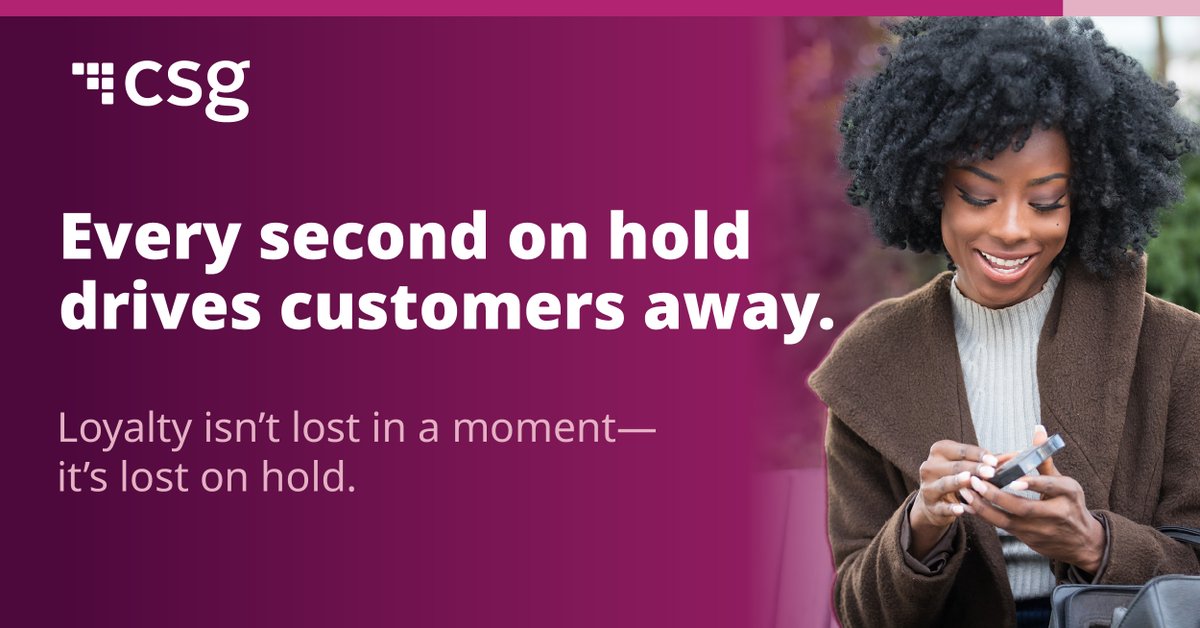 csg_i's tweet image. “Let me transfer you” frustrates customers and costs you their trust. 😡

Intelligent routing connects customers to the right agent or self-service path the first time. 
 
Learn more. 👉 spr.ly/6019N9qR3

#CustomerExperience #CustomerCare #IntelligentRouting