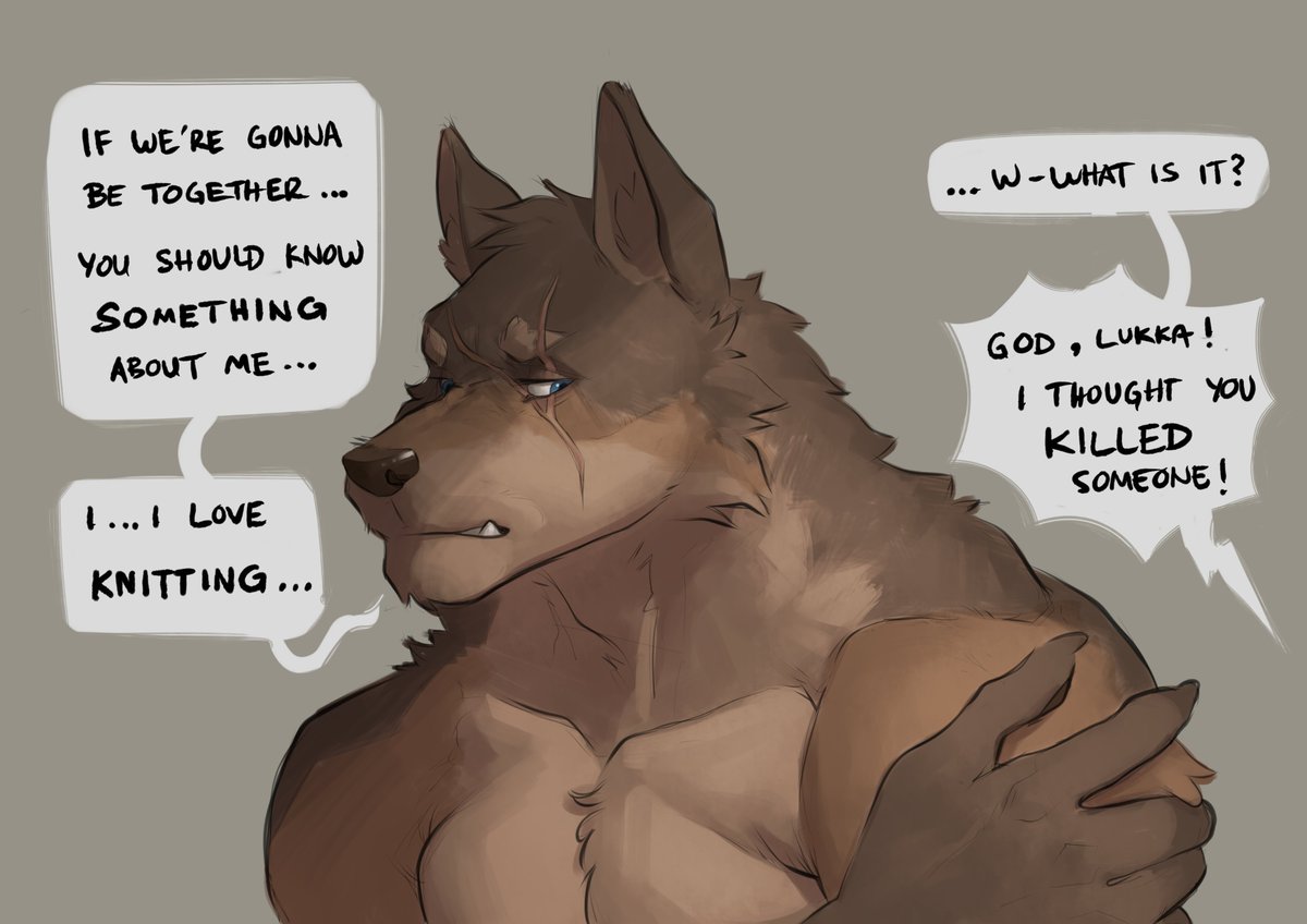 kayninedraws's tweet photo. The idea of big mean-looking guys having the softest hobbies warms my heart https://t.co/0bvPWaMDY2