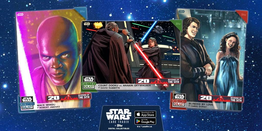 Celebrate the Star Wars: Revenge of the Sith Anniversary with a new Digital Galaxy Original Art Set! buff.ly/zKJpZAE