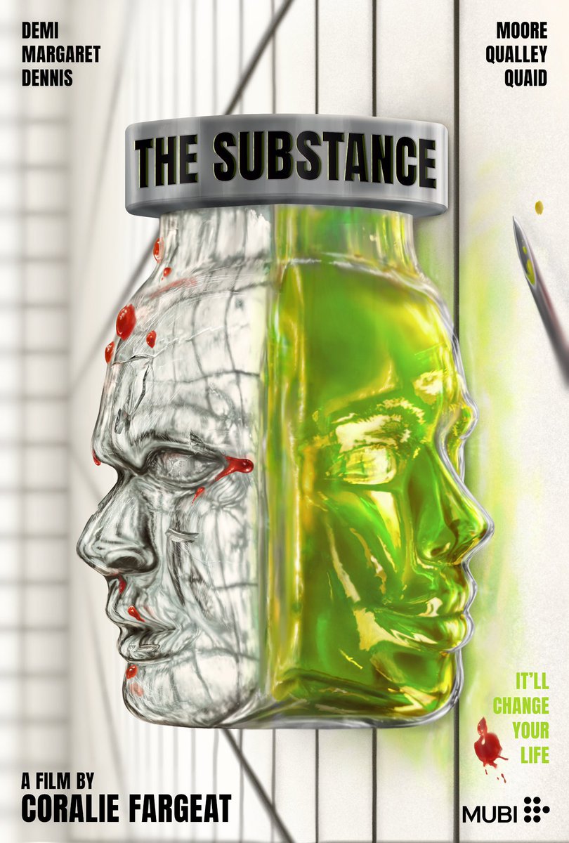 It’ll change your life.
my poster design for #TheSubstance