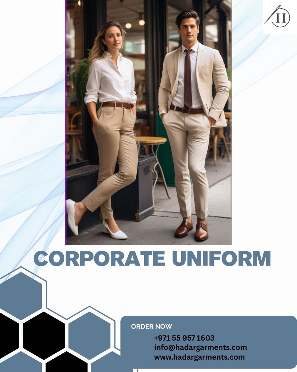 hadargarments's tweet photo. Corporate Uniforms – Style Meets Professionalism! 
Create a lasting impression with our premium Corporate Uniforms, designed to reflect your brand’s identity and professionalism.
#CorporateUniforms #ProfessionalWear #OfficeStyle #BrandedUniforms #PlatinumProEmbroidery https://t.co/0JzfmGCwRE