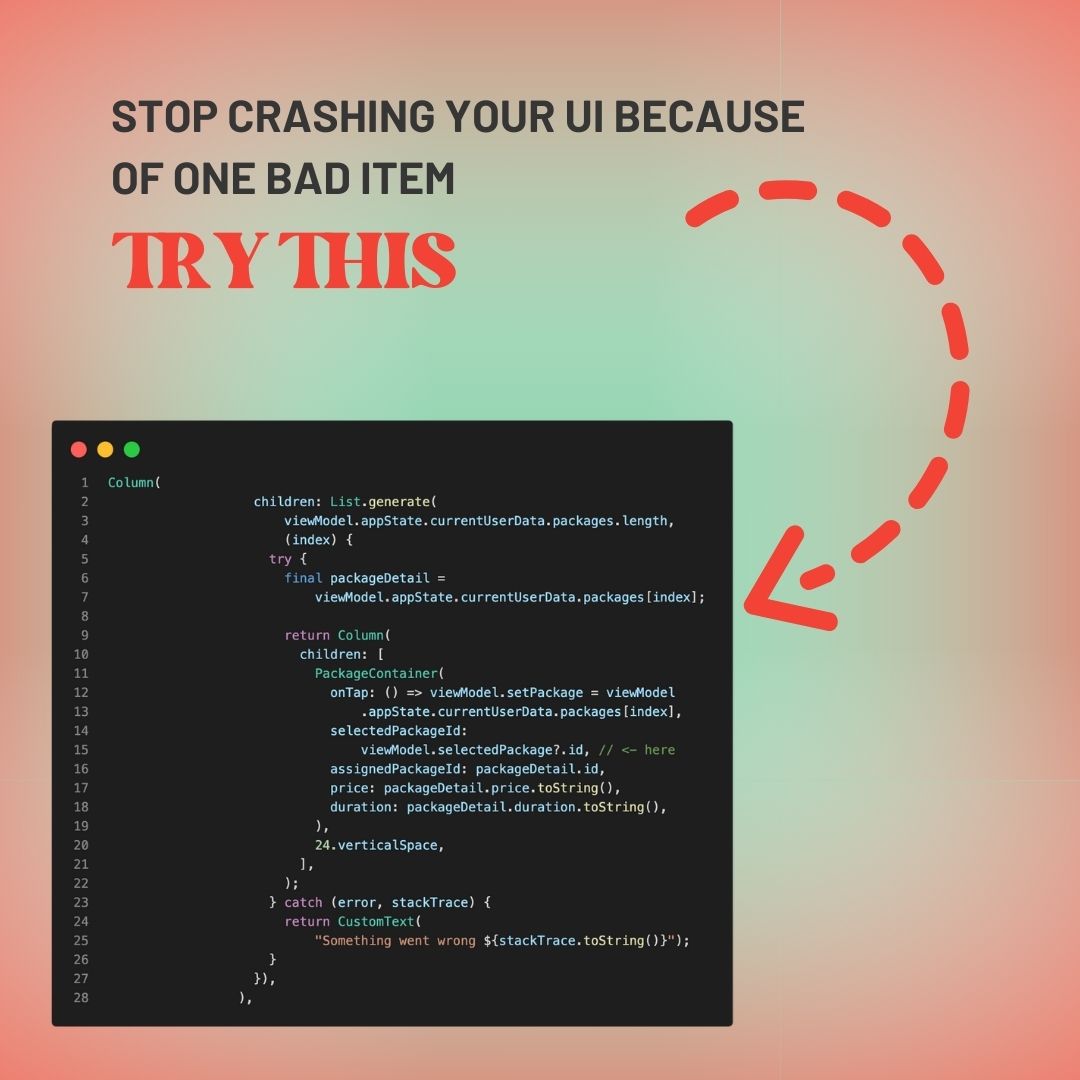 AfaqxZahir's tweet image. Flutter Devs! Did you know this trick?

#flutterflowtips
#Dart #MobileAppDevelopment
#TeamLead
#SoftwareArchitecture #Flutter Tips #CleanCode #CrossPlatformDevelopment #AppDeveloper #FlutterExpert
#TechnicalTeamLead