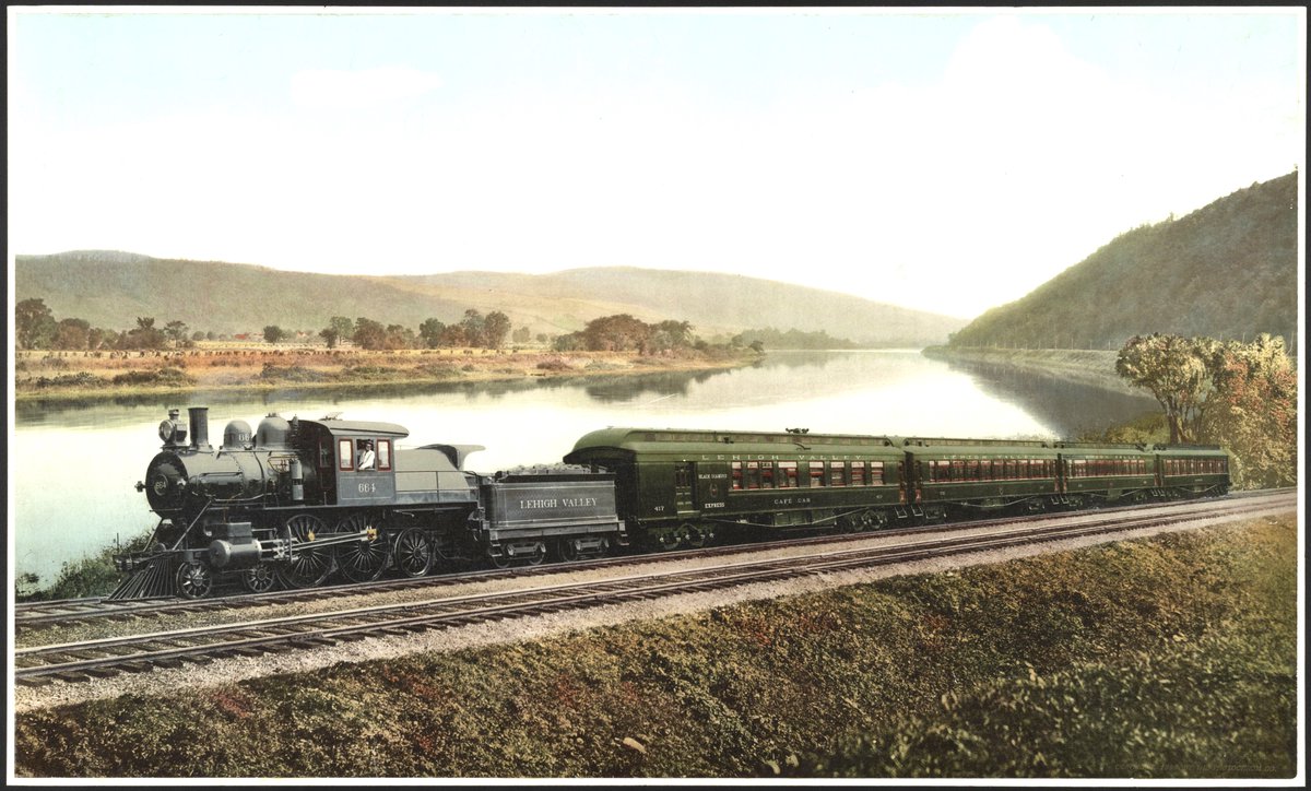 steamtownnhs's tweet image. Sunday marked the anniversary of the inaugural run of the Lehigh Valley Railroad’s flagship luxury train “The Black Diamond Express”.  It began service on May 18th, 1896.  The “Black Diamond” served the New York to Buffalo market until May 11, 1959. #FindYourPark #Steamtown