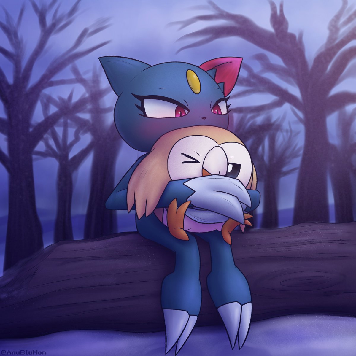 Hug... ✨
#pokemon #pokemonfanart #fanart #sneasel #rowlet
