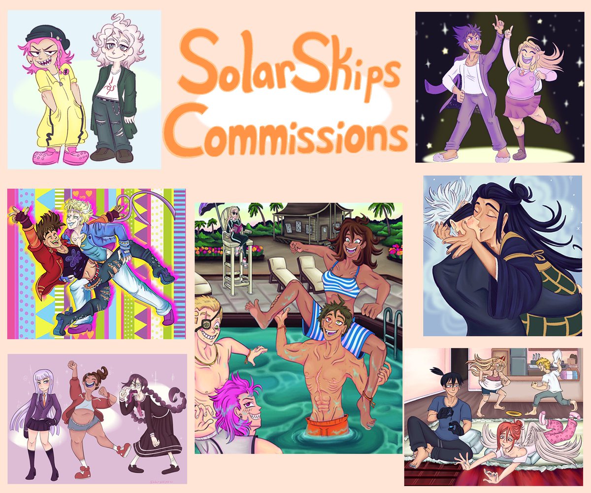 solarskips's tweet photo. hi i havent posted art here in a second but im reopening my commissions with updated examples and prices! https://t.co/dU2vMy4TVB