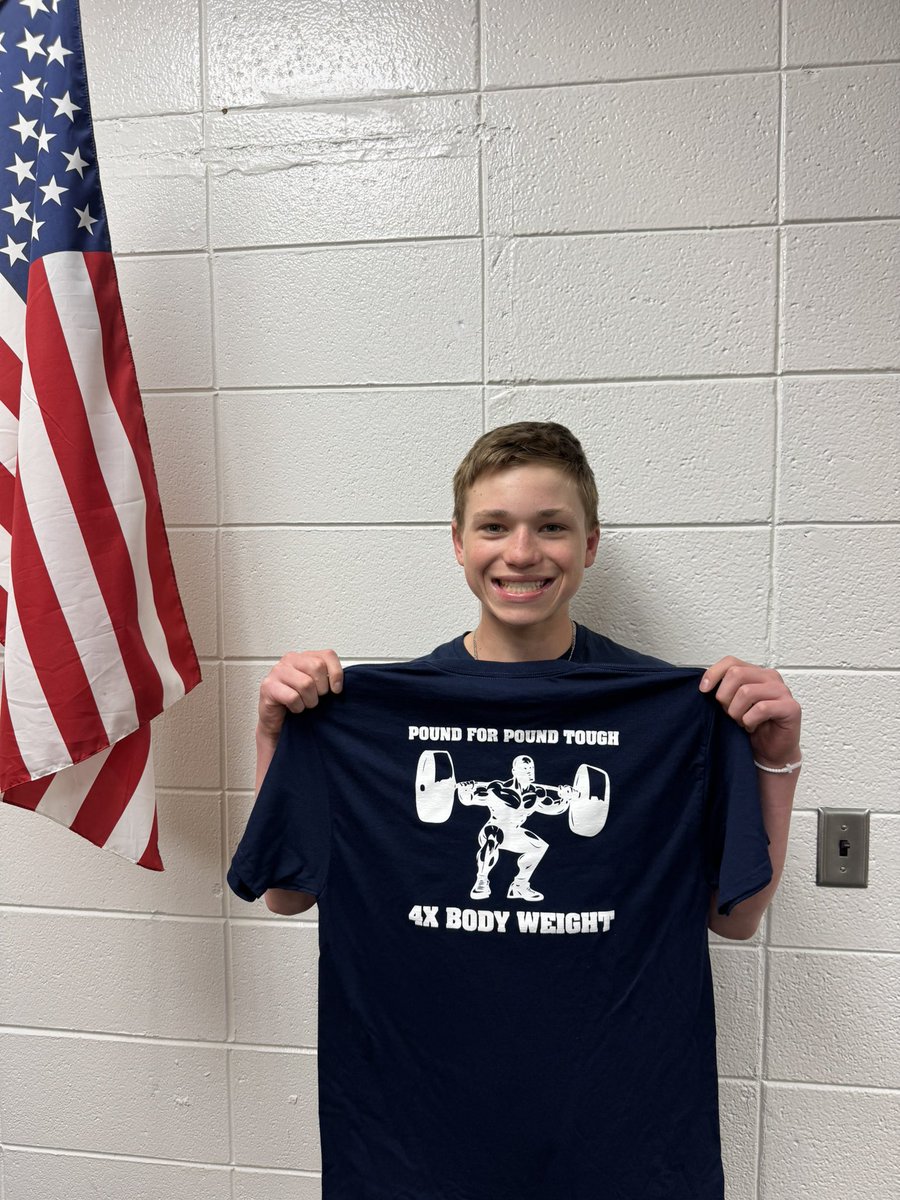 💥 Boom 💥 
Newest member of the 4x Ratio Club: Easton Meyer