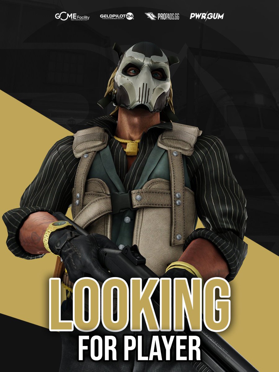 #LFTCS 

Hey, wir sind aktuell auf der Suche nach Spielern für unser Spk3 Team um gemeinsam den Aufstieg in die zweite Spielklasse in Angriff zu nehmen!

Zu dir:
- Rifle
- Um die 3K Faceit Elo
- Hungrig auf Erfolg
- Erfahren aber trotzdem Lernwillig
- Bock
- Auch außerhalb des