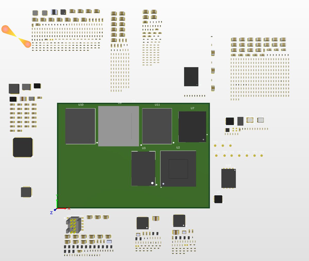 Her PCB yeni bir heyecan, yeni bir mucadele 😍

10 Layer, 3 steps HDI PCB.