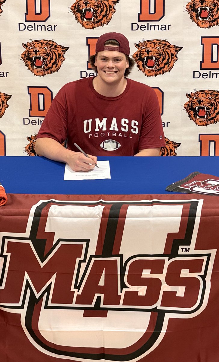 Tim Kline (@mrcoachklinedhs) on Twitter photo Congratulations to <a href="/GarrettCooper57/">Garrett Cooper</a> on his signing to the University of Massachusetts! <a href="/DelmarSports/">Delmar Athletics</a> Congratulations to <a href="/GarrettCooper57/">Garrett Cooper</a> on his signing to the University of Massachusetts! <a href="/DelmarSports/">Delmar Athletics</a>