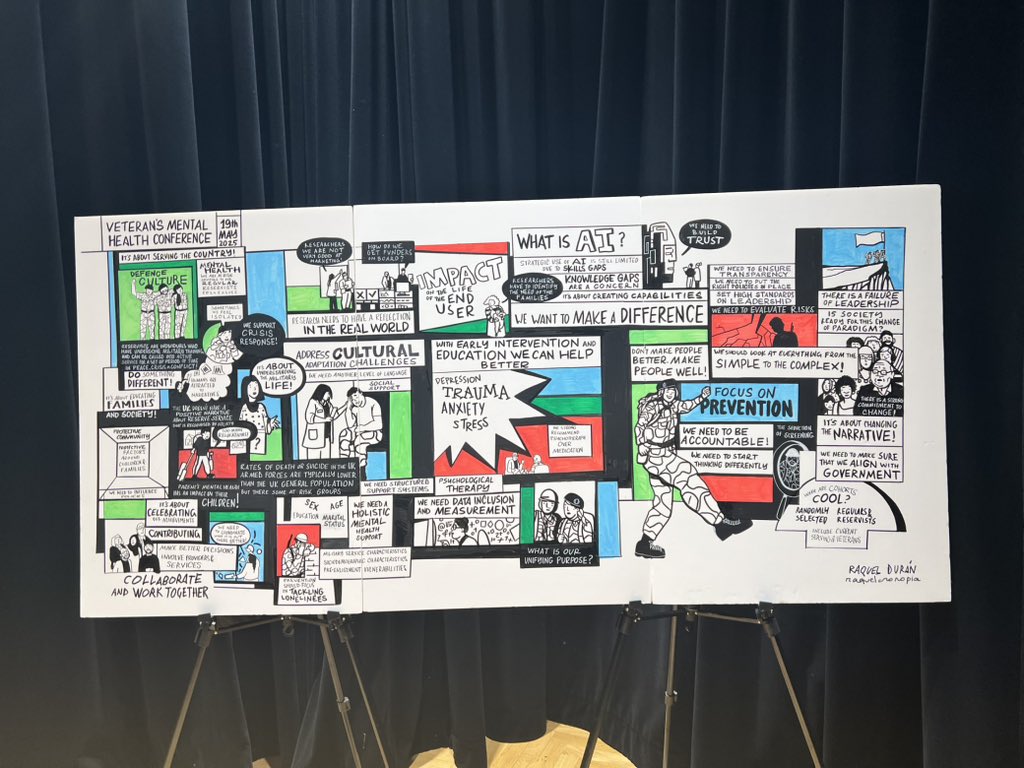 Excellent day today at the Veterans Mental Health conference <a href="/KingsCollegeLon/">King's College London</a>. Some excellent speakers and some interesting conversations. #veteran #mentalhealth