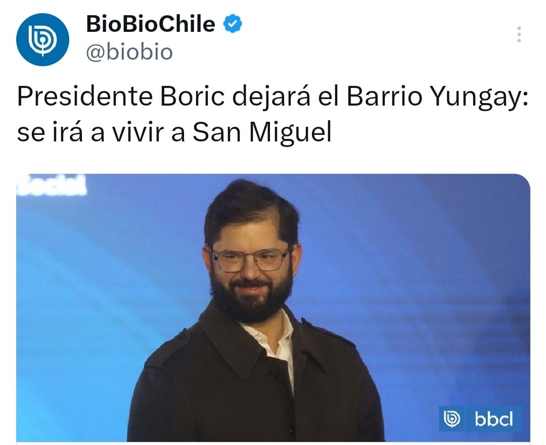 ___Pachi__'s tweet photo. Boric deja el Barrio Yungay y se irá a San Miguel. Por qué no mejor se va a la ctm? https://t.co/lvd0eF1sp2
