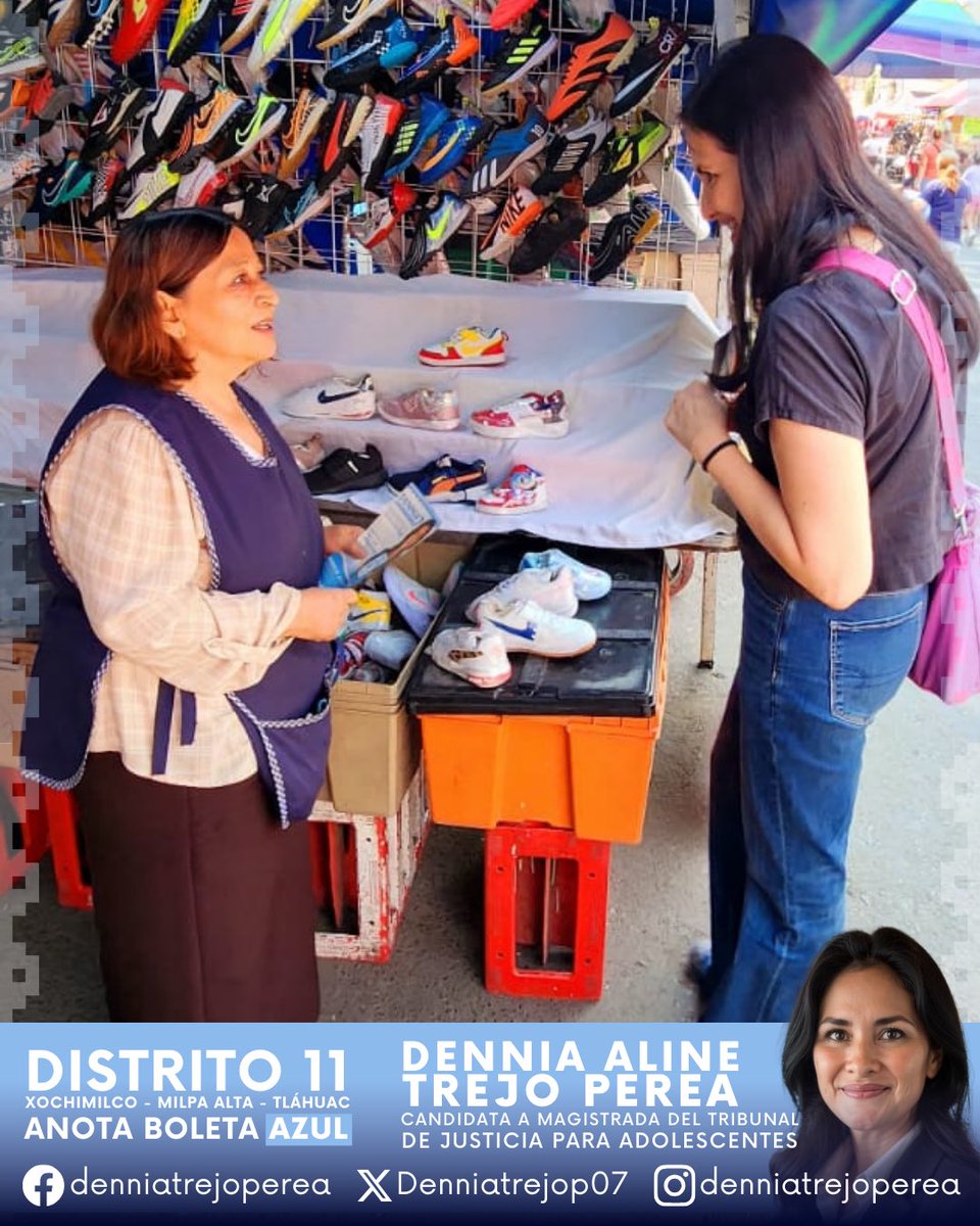 Denniatrejop07's tweet photo. 🚲🌽 ¡Tláhuac vibra fuerte y con mucho corazón!
🗳️ Este 1° de junio te invito a votar por mí y sumarte a este proyecto que pone al centro los derechos.
#justiciaadolescente #tlahuacvota  #Votaboletaazul #dennia07 #magistradaTSJCDMX #tlahuac #DenniaCercaDeTi https://t.co/OrR16y59B8