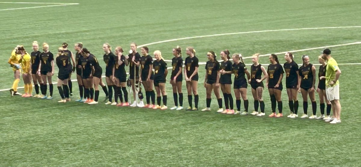 TravisLightle's tweet image. It’s almost go time for @GE_GirlsSoccer as the state championship game is about to begin. Let’s Go Griffins!