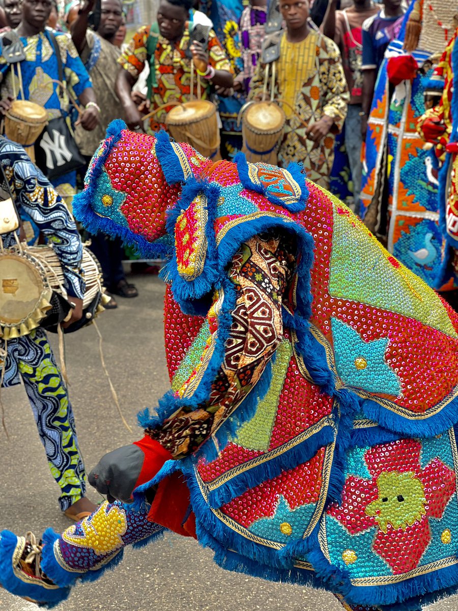 OlaJags's tweet photo. Which slide is your favorite Egungun from yesterday’s world Egungun festival at Obafemi Awolowo Liberty stadium , Ibadan,  Nigeria

Pictures by @olajags 
@tribeofjags  

#egungunfestival https://t.co/JyI69AEXzv