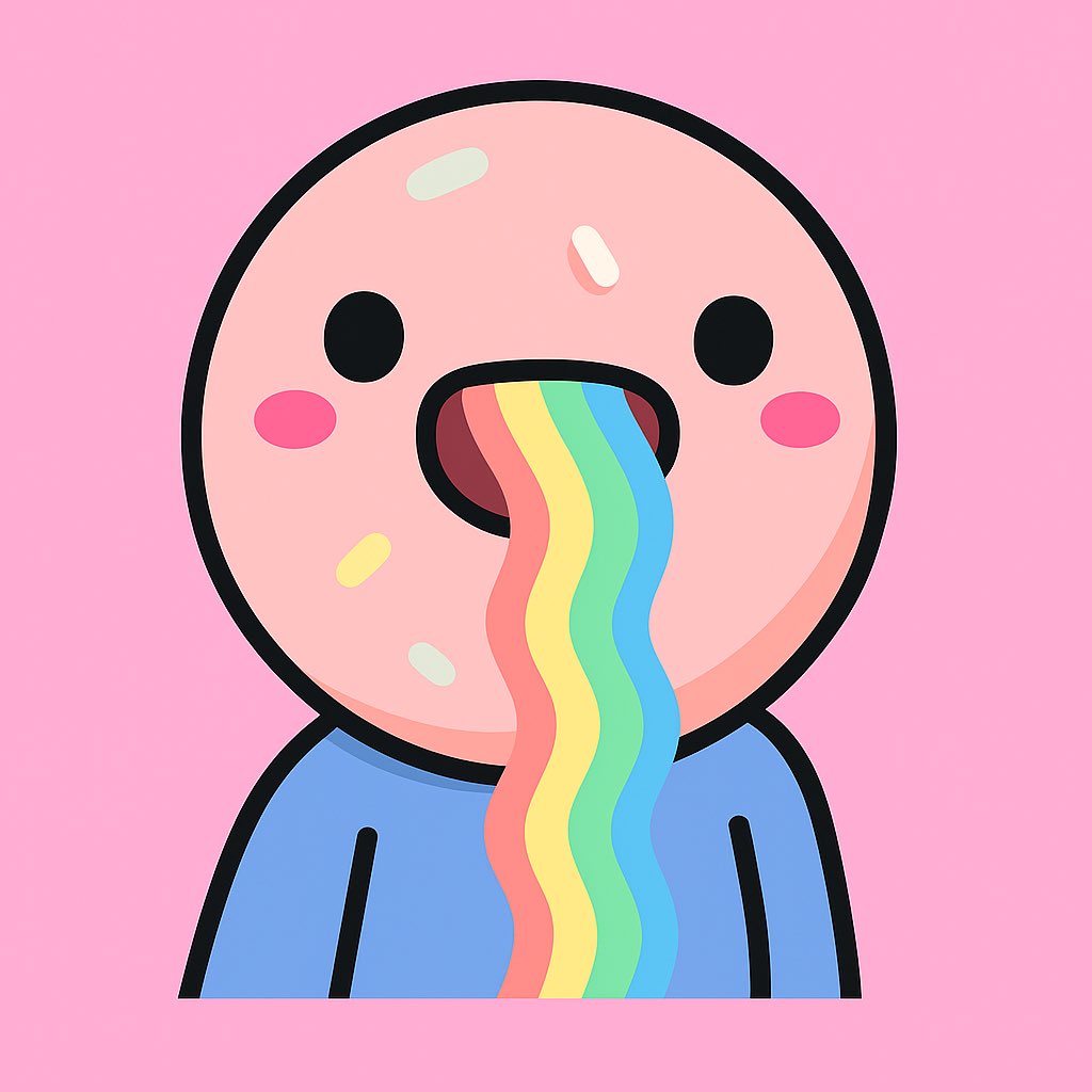 candyhub_io's tweet photo. 🌈 Too much candy… now I’m doodle-puking rainbows!
Sweet chaos powered by sprinkles & Solana magic ✨
#CandyHub #CandyToken #DoodleArt #Candy #Doodles
https://t.co/QHrcYMgo9j https://t.co/vGb57DMJZA