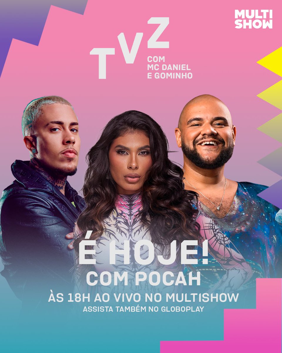 Preparaaa que hoje tem ela brilhando no TVZ! ✨ A mami vai invadir sua telinha AO VIVO a partir das 18h no <a href="/multishow/">Multishow</a> 

Já avisa geral que o compromisso tá marcado! Quem aí não vai perder?💥📺💖