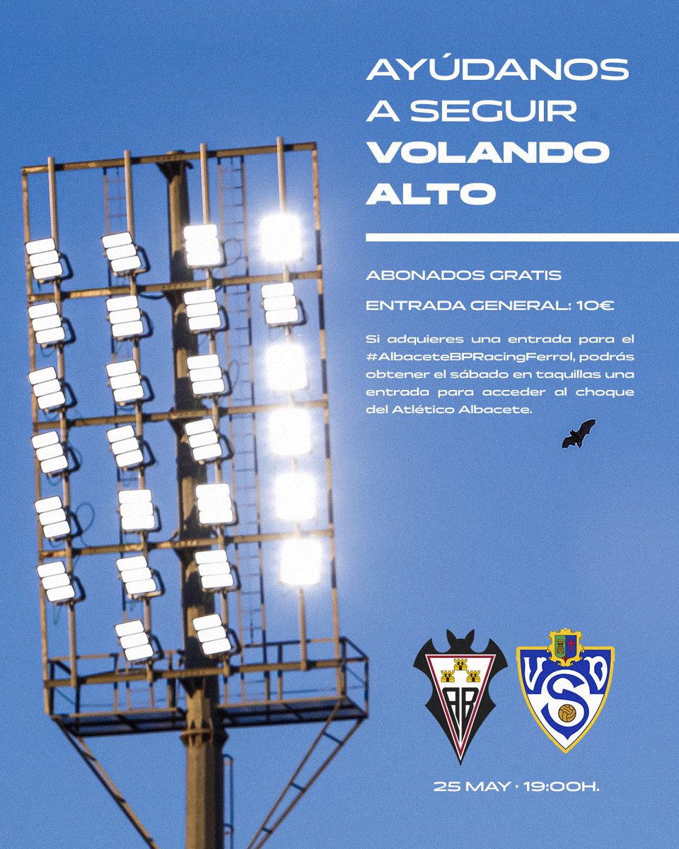 El domingo jugamos todos 🤍

Toda la info 📲 albacetebalompie.es/noticias/anima…