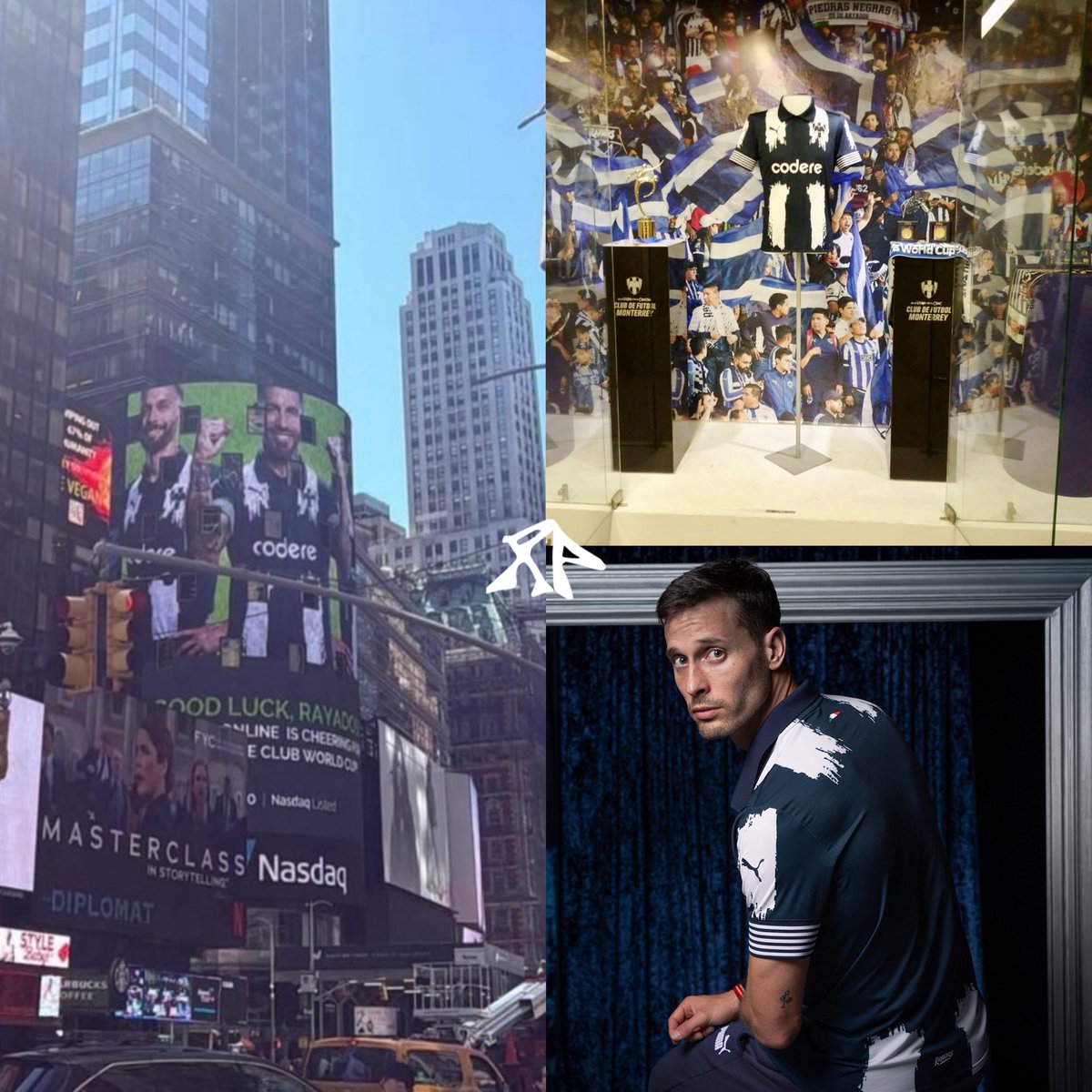 RayadosPosting's tweet photo. ¿DONDE ESTA MI SUPERTARJE? 👕

Rayados lanza Jersey Conmemorativo al 80 Aniv. y su Jersey para el MDC 2025.

Locura total en todo el mundo 🌎, incluendo en Times Square, Nueva York. 🗽 https://t.co/ERVIAY2Nsz