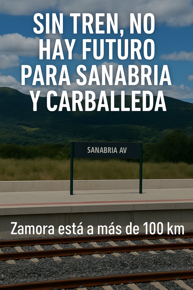 AC_LosRemedios's tweet photo. Cuando hablamos de suprimir paradas en #SanabriaAV no hablamos solo de horarios
Hablamos de recibir tratamientos hospitalarios
De pruebas médicas
De hacer gestiones administrativas
Porque todo esto está a + de 100 km
No son caprichos, son derechos
#Sanabria, #Carballeda, #Zamora https://t.co/MzZNML92wp