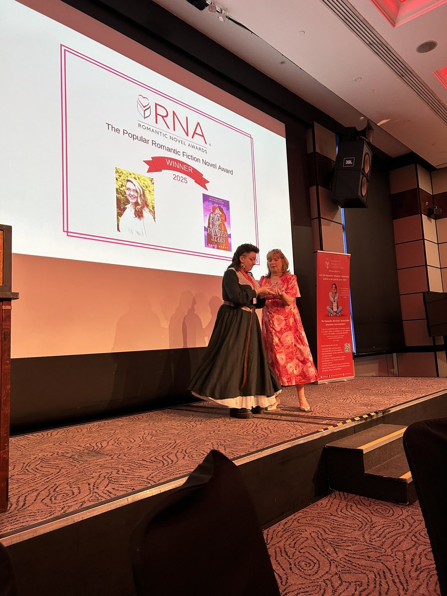 And the winner of The Popular Romantic Fiction Novel 2025 is Emma Denny  Congratulations! 
#RNARomanticNovelAwards2025 #RespectRomFic