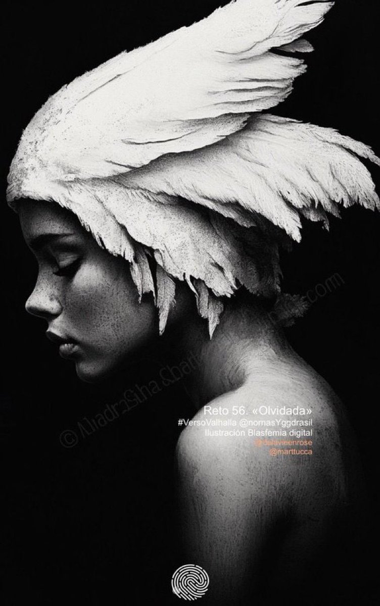 <a href="/nornasYggdrasil/">El despertar del Valhalla</a> Sigue olvidada 
de la mano de Dios. 
Mirarla duele 

#VersoValhalla Reto 56. Olvidada
