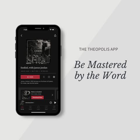 Be Mastered by the Word

Use code "theopolitan" to get your first month for FREE. 

app.theopolisinstitute.com