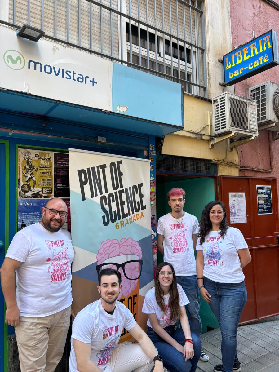 cienciabaresGRA's tweet photo. 🙌🏻 Os esperamos en la @LIBERIApub donde los ponentes de la primera jornada del #Pint25GRA están listas para contaros cosas muy interesantes en torno a la temática #PLANETATIERRA 🌍 y ⚙️#TECHMEOUT
@pintofscienceES @parqueciencias @canalugr @DaSCI_es @bioevolbea @LIBERIApub https://t.co/5ttZS8E5WO
