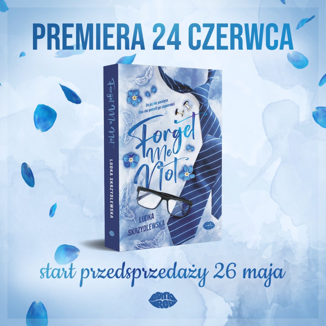 Przed Wami oficjalna okładka #forgetmenotLS 💙

Przedsprzedaż 26.05
Premiera 24.06

Motywy?
🍲 romans biurowy
🍲 szef-pracownica
🍲 secret pregnancy
🍲 grumpy-sunshine
🍲 age gap

Czekacie ze mną? 🥹💙