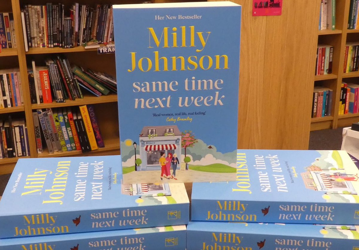 millyjohnson's tweet image. Paperback copies of #SameTimeNextWeek are in at @TheBookVault07 ready to be signed &amp;amp; sold on Thurs June 5th. 

You can ring them and reserve. First paid for orders will come with journals and pens but only until stocks last. 01226 281945. They can post out. 

As you were 🤗