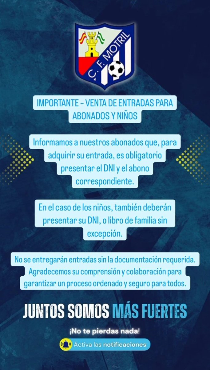 Entradas Anticipadas ya a la venta 👇🏻
