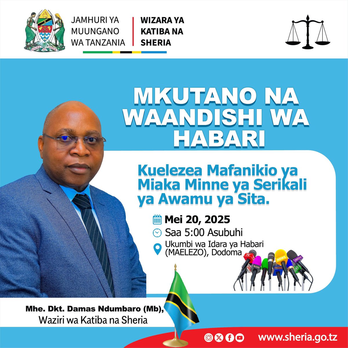 Wizara ya Katiba na Sheria (@sheria_katiba) on Twitter photo 