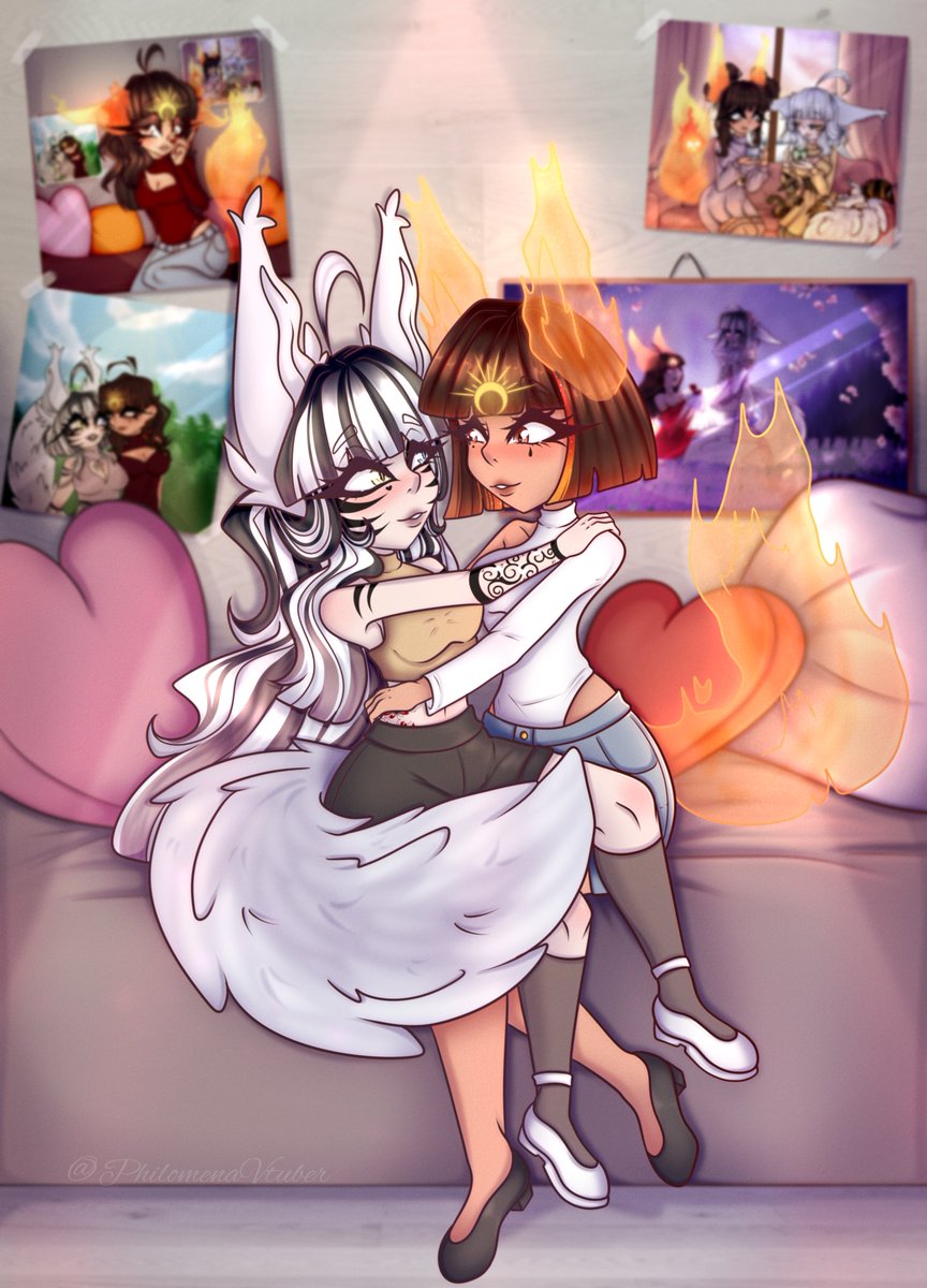 Voici illustration fini ♥ 
♥ <a href="/Solwyna/">Solwyna</a> ♥

#vtuber #vtuberfr #artdigital