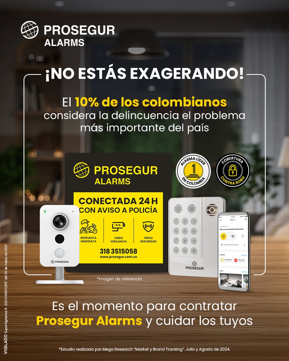 Prosegur Alarmas - Colombia tweet media