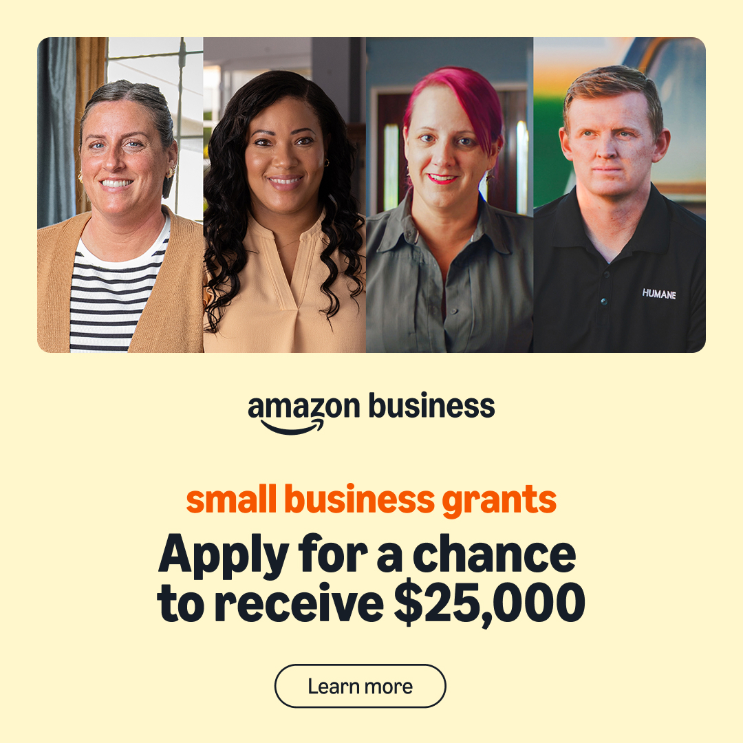 Entrepreneur (@entrepreneur) on Twitter photo Don't miss your chance to receive an <a href="/AmazonBusiness/">Amazon Business</a> grant up to $25,000 to fuel #SmallBusinessGrowth. Apply by May 23. entm.ag/ABGrant0519 Don't miss your chance to receive an <a href="/AmazonBusiness/">Amazon Business</a> grant up to $25,000 to fuel #SmallBusinessGrowth. Apply by May 23. entm.ag/ABGrant0519