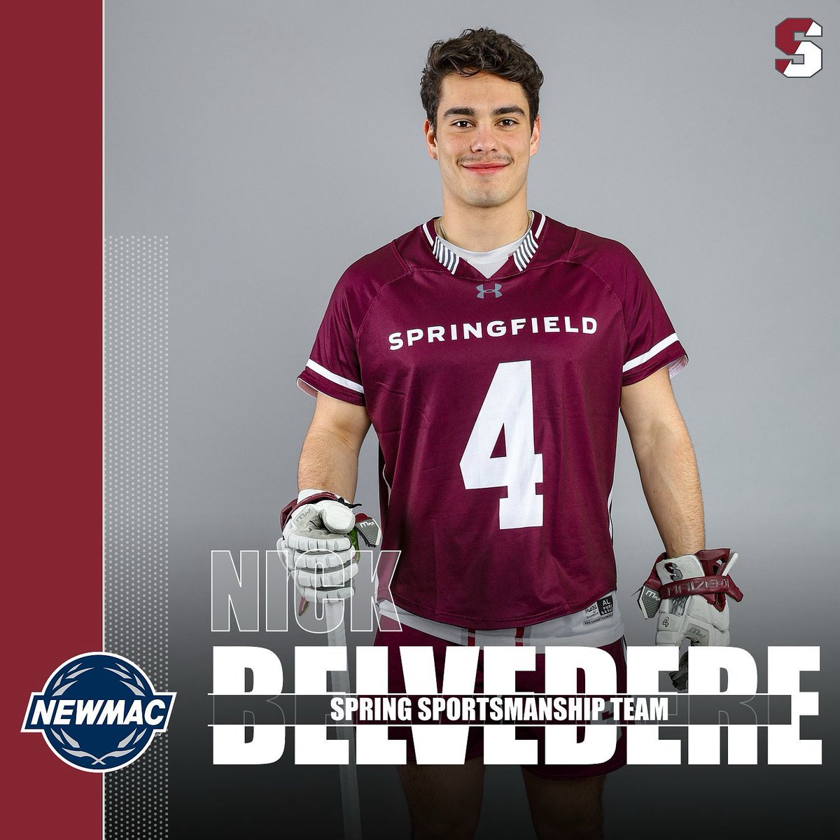 Congratulations to Nick Belvedere on being named to the NEWMAC Conference Spring Sportsmanship Team!! 💪

#ShowUp #ChiefDawgs
