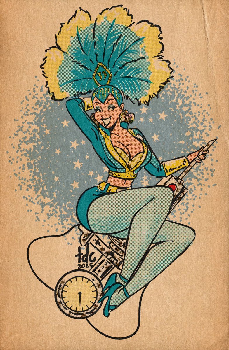 Making the apocalypse a bit more fabulous with  the Fallout Showgirl!