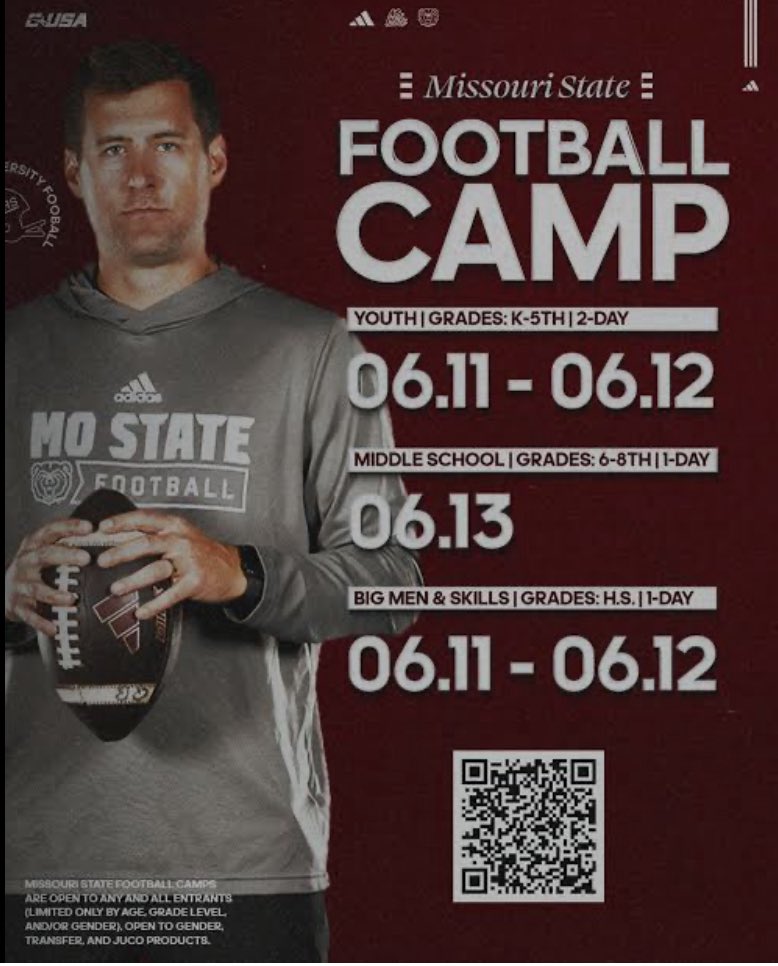 TyFlorey27 (@tyflorey27) on Twitter photo Thank you <a href="/MaxFraney/">Max Franey</a> for the invite to <a href="/MoStateFootball/">Missouri State Football</a> this summer! Excited for the opportunity to go compete in Springfield!
<a href="/coltonedwardsFB/">Colton Edwards</a> <a href="/PrepRedzoneAR/">Prep Redzone Arkansas</a> <a href="/PrepRedzone/">Prep Redzone 🏈</a> <a href="/LinebackerCamps/">LinebackerUniversity</a> <a href="/seanasu2000/">Sean Cockrell</a> <a href="/mfarrellsports/">Mike Farrell</a> <a href="/5StarScouting/">5StarScouting™</a> <a href="/TFloPitch34/">Travis Florey</a> <a href="/coachkrenn/">Corey Krenn</a> <a href="/ValleyViewFB/">Blazer Football</a> Thank you <a href="/MaxFraney/">Max Franey</a> for the invite to <a href="/MoStateFootball/">Missouri State Football</a> this summer! Excited for the opportunity to go compete in Springfield!
<a href="/coltonedwardsFB/">Colton Edwards</a> <a href="/PrepRedzoneAR/">Prep Redzone Arkansas</a> <a href="/PrepRedzone/">Prep Redzone 🏈</a> <a href="/LinebackerCamps/">LinebackerUniversity</a> <a href="/seanasu2000/">Sean Cockrell</a> <a href="/mfarrellsports/">Mike Farrell</a> <a href="/5StarScouting/">5StarScouting™</a> <a href="/TFloPitch34/">Travis Florey</a> <a href="/coachkrenn/">Corey Krenn</a> <a href="/ValleyViewFB/">Blazer Football</a>
