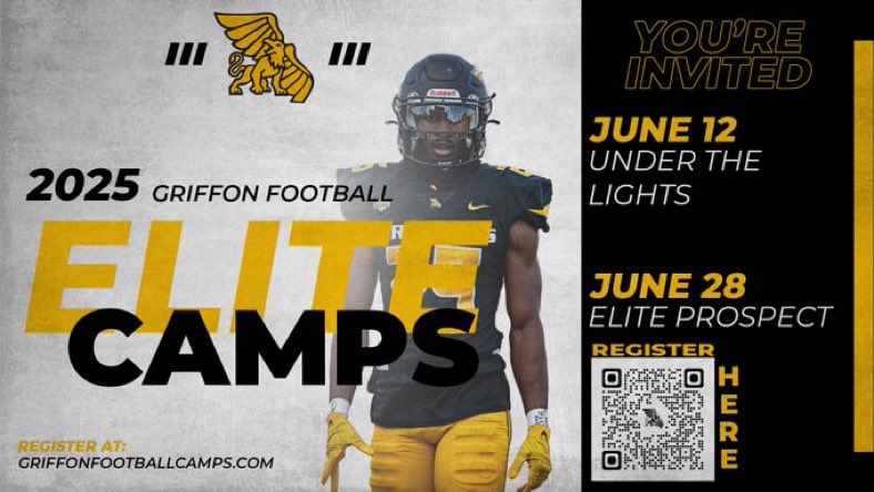 Thanks for the camp invite <a href="/CoachStLouis/">Patrick St. Louis</a> <a href="/MWSU_Football/">Missouri Western Football</a>