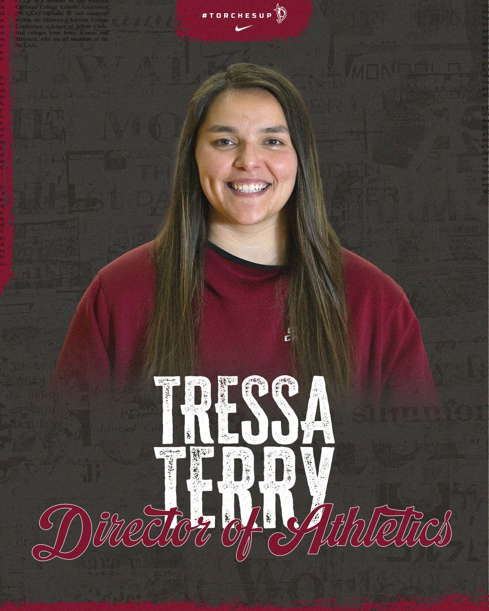 Big congrats to Tressa!  👏

Tressa Terry has been promoted to Director of Athletics at CCCB.

#TorchesUp🔥
