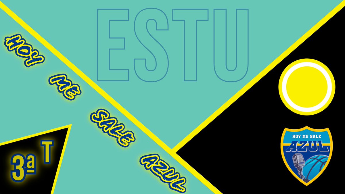 Hoy me Sale Azul tweet media