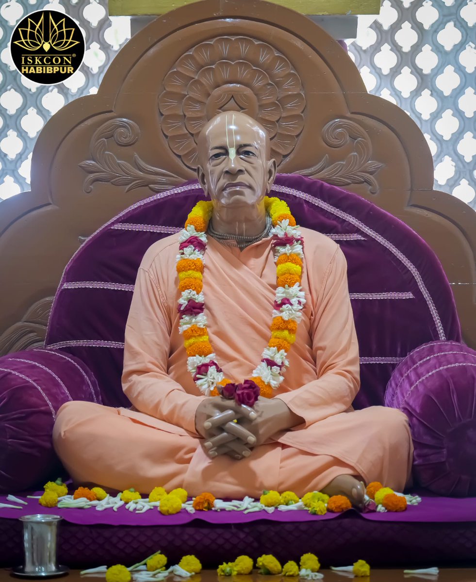ISKCONHabibpur's tweet photo. 💎𝑯𝒂𝒓𝒆 𝑲𝒓𝒊𝒔𝒉𝒏𝒂💎
𝑇𝑜𝑑𝑎𝑦'𝑠🙏𝐷𝑎𝑟𝑠ℎ𝑎𝑛𝑠

✿𝑺𝒓𝒊 𝑺𝒓𝒊 𝑹𝒂𝒅𝒉𝒂 𝑴𝒂𝒅𝒉𝒂𝒗
✿𝑱𝒂𝒈𝒂𝒏𝒏𝒂𝒕𝒉 𝑩𝒂𝒍𝒂𝒅𝒆𝒗 𝑺𝒖𝒃𝒉𝒂𝒅𝒓𝒂
✿𝑮𝒂𝒖𝒓-𝑵𝒊𝒕𝒂𝒊,𝑺𝒓𝒊𝒍𝒂 𝑷𝒓𝒂𝒃𝒉𝒖𝒑𝒂𝒅𝒂

🌺19May'25🌺

#ISKCON #SrilaPrabhupada #SanatanDharma #harekrishna #God https://t.co/IXskeOKLcU